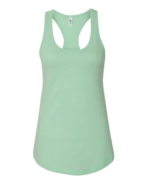 Next Level Apparel Women's The Ideal Quality Tank Top, Indigo, X-Small at   Women's Clothing store
